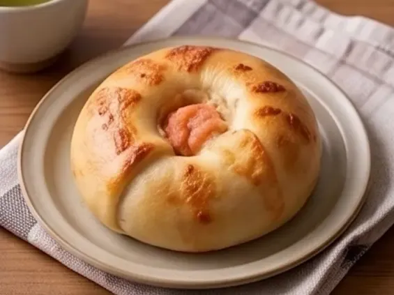 蓮パン工房 明太子マヨポテトベーグル